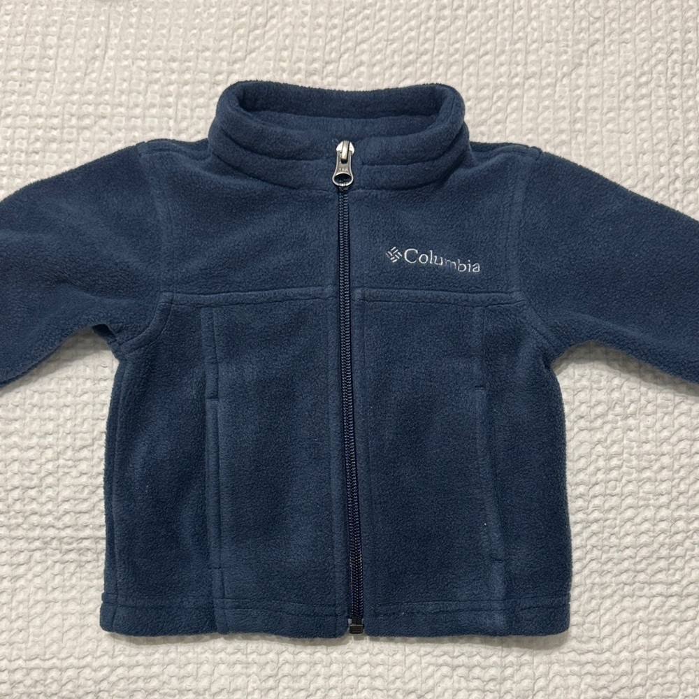 Columbia Navy Fleece Jacket